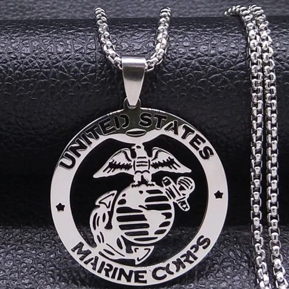 New USMC Marine corps necklace - Picture 1 of 4